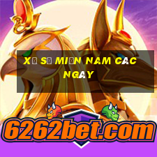 xổ số miền nam các ngày