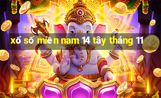 xổ số miền nam 14 tây tháng 11