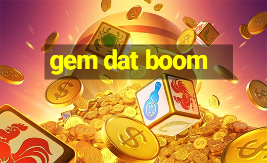 gem dat boom