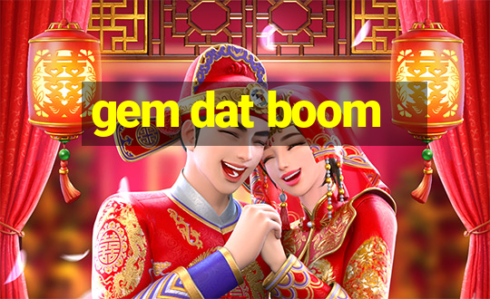 gem dat boom