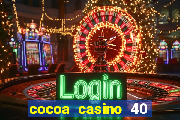 cocoa casino 40 free spins