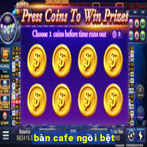 bàn cafe ngồi bệt