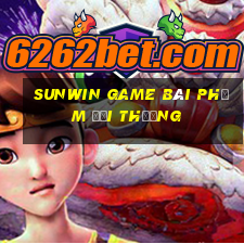 Sunwin Game Bài Phỏm Đổi Thưởng