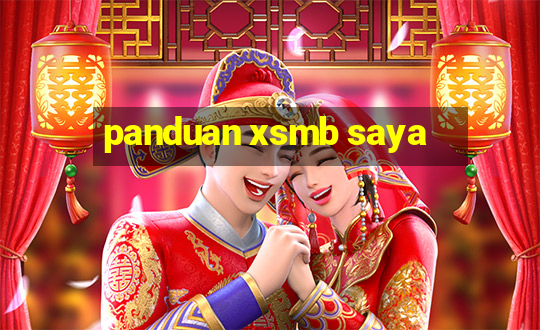 panduan xsmb saya