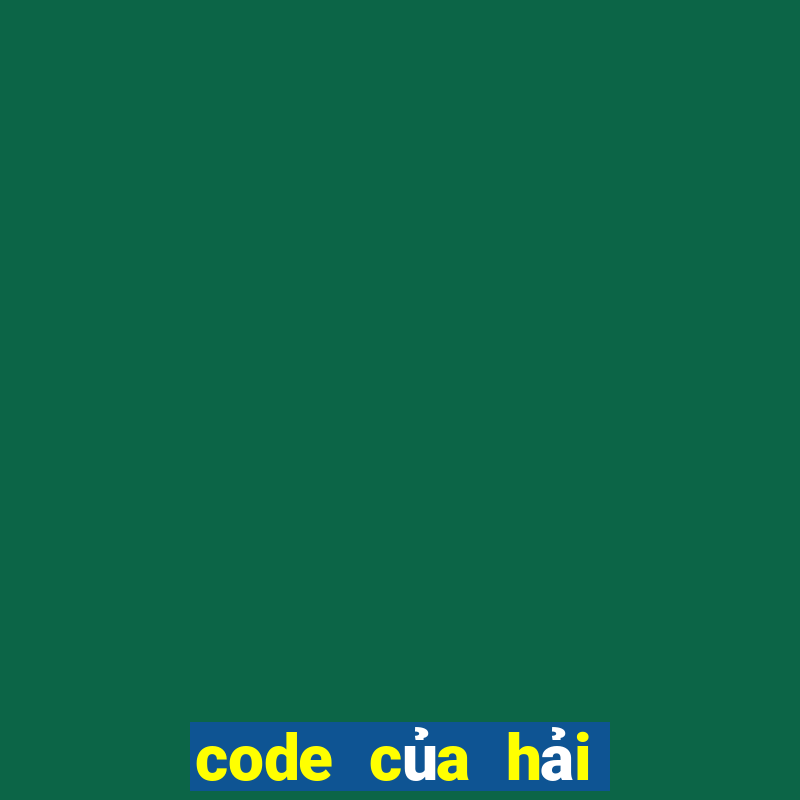 code của hải tặc đại chiến