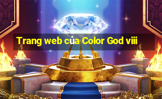 Trang web của Color God viii