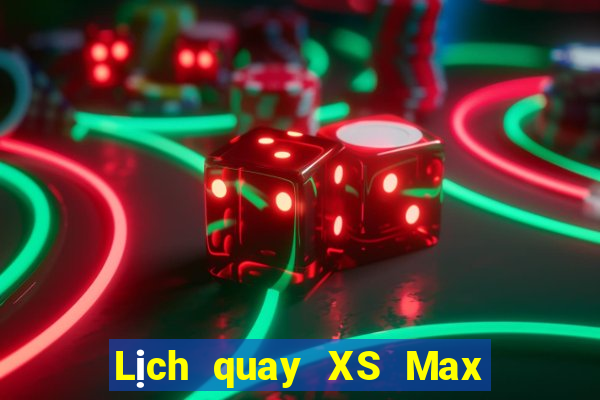 Lịch quay XS Max 4D ngày 7