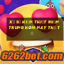 xổ số kiến thiết miền trung hôm nay thứ tư