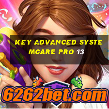 key advanced systemcare pro 13