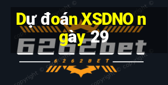 Dự đoán XSDNO ngày 29