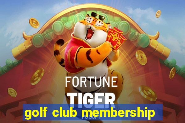 golf club membership