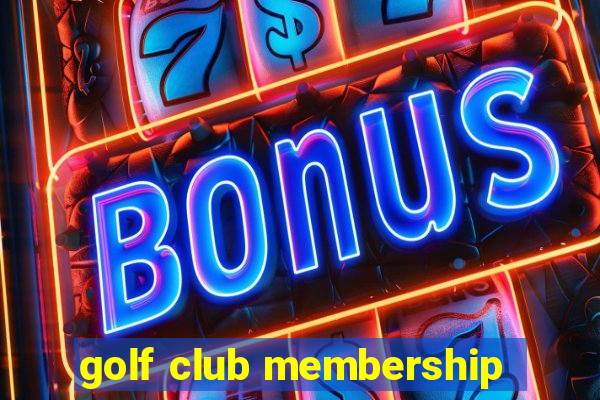 golf club membership