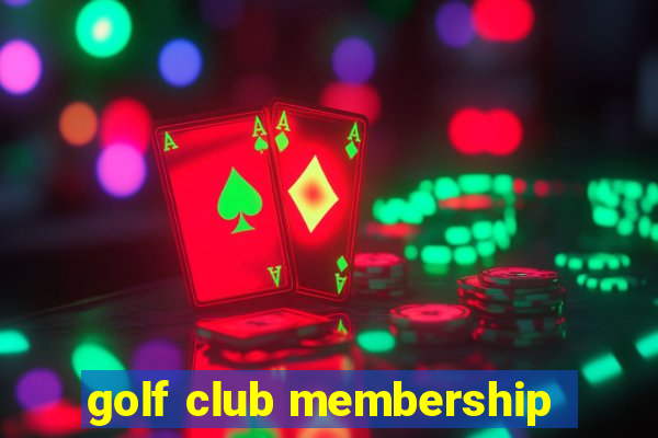 golf club membership