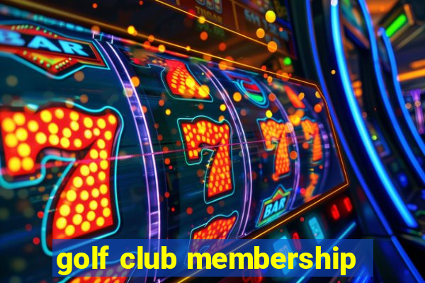 golf club membership