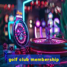 golf club membership