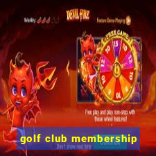 golf club membership