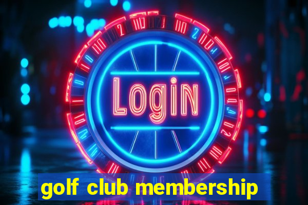 golf club membership