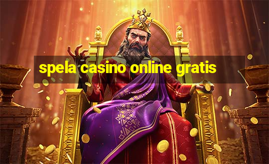 spela casino online gratis