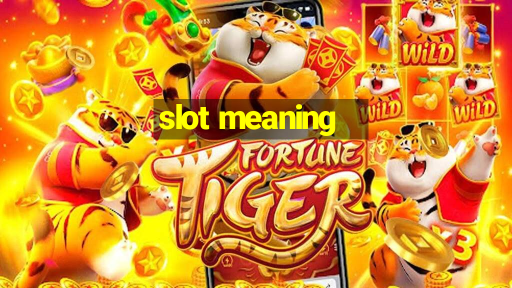 slot meaning