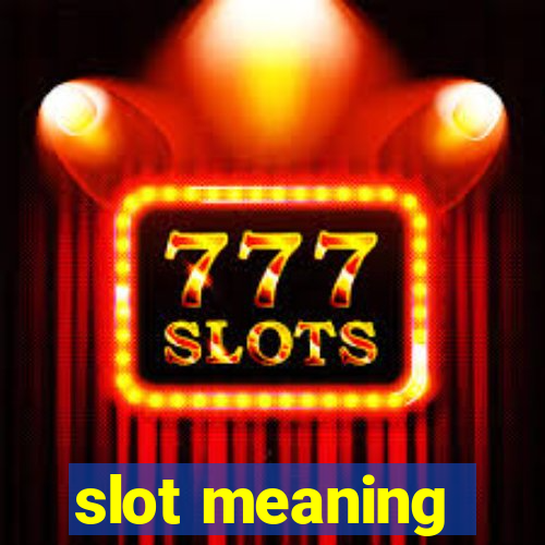 slot meaning