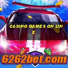 casino games on line