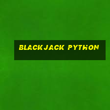 blackjack python