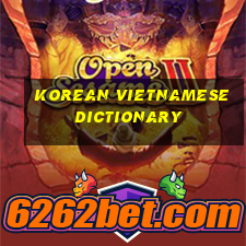 korean vietnamese dictionary