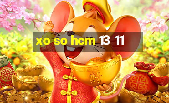 xo so hcm 13 11