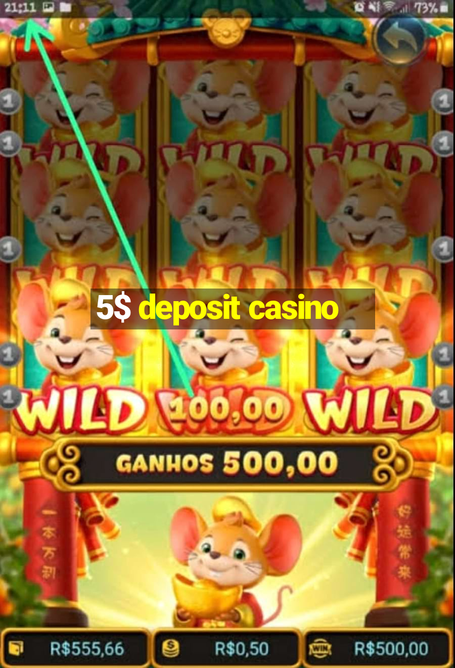 5$ deposit casino