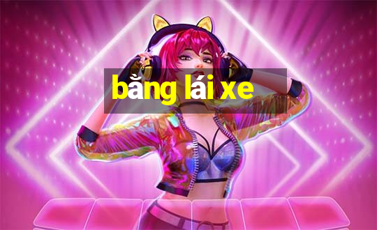 bằng lái xe