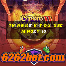 THỐNG KÊ KẾT QUẢ XSCM ngày 16