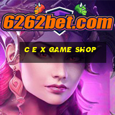 c e x game shop