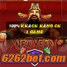 100% khách hàng chơi game