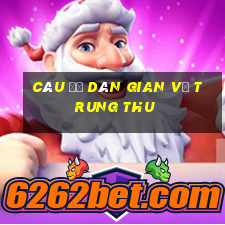 câu đố dân gian về trung thu