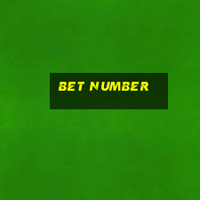 bet number