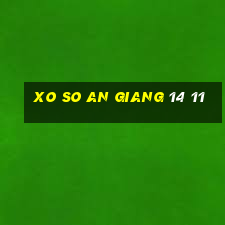 xo so an giang 14 11