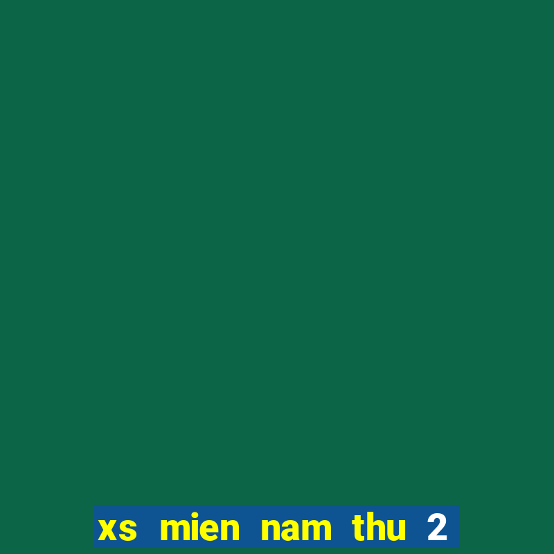 xs mien nam thu 2 hang tuan