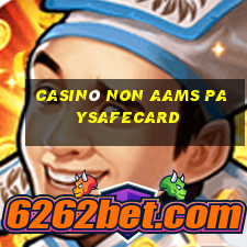 casinò non aams paysafecard