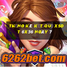 THỐNG KÊ KẾT QUẢ XSDT 6x36 ngày 7