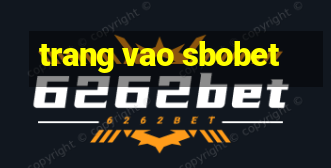 trang vao sbobet