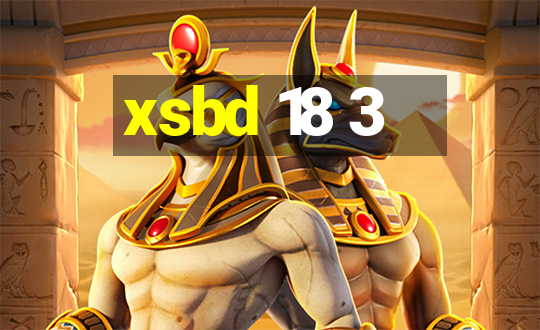 xsbd 18 3