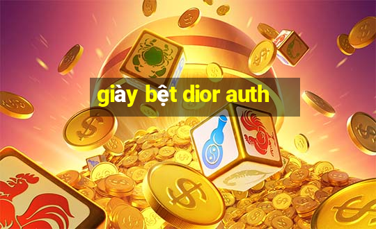 giày bệt dior auth