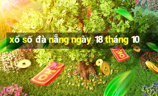 xổ số đà nẵng ngày 18 tháng 10