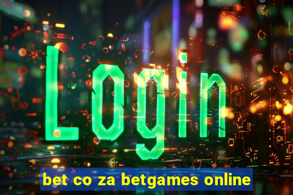 bet co za betgames online