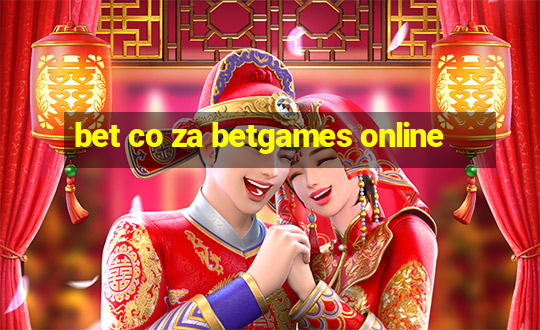 bet co za betgames online