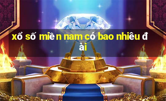 xổ số miền nam có bao nhiêu đài