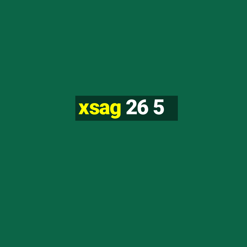 xsag 26 5