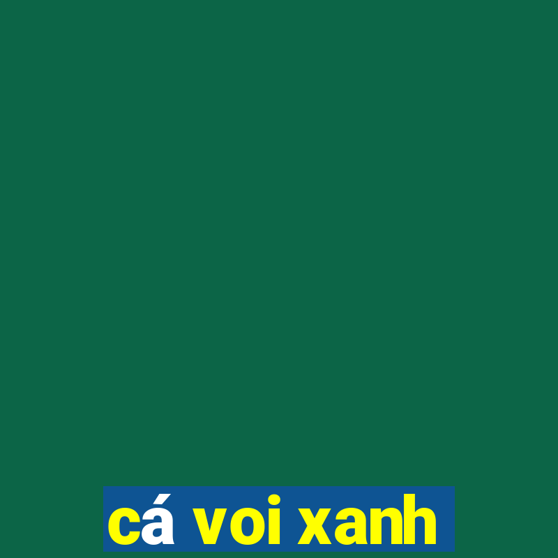 cá voi xanh