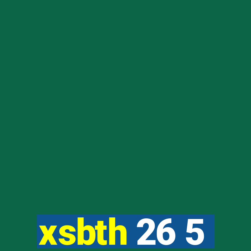 xsbth 26 5