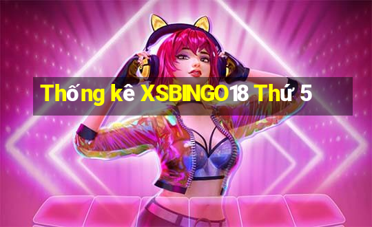 Thống kê XSBINGO18 Thứ 5